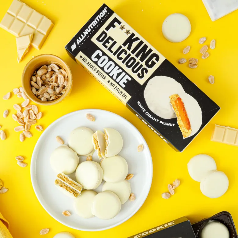 Fitking Delicious Cookie White Creamy Peanut 128g