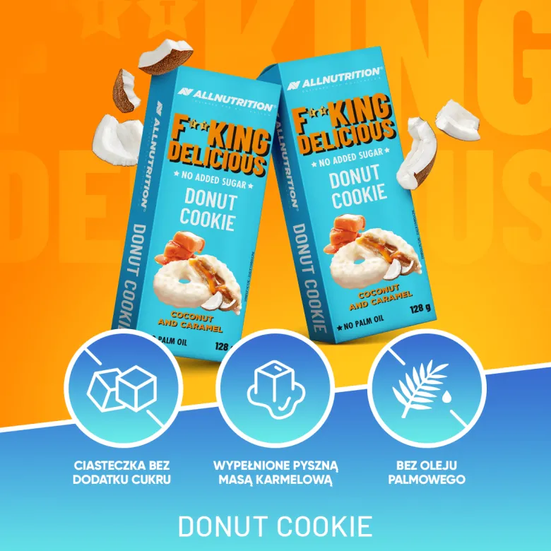 Fitking Delicious Donut Cookie 128g