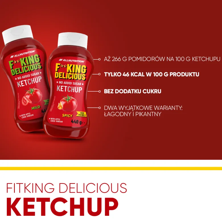 Fitking Delicious Ketchup 440g