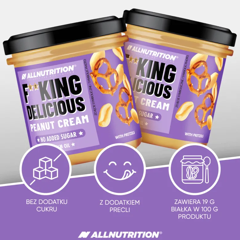 Fitking Delicious Peanut Cream 350g