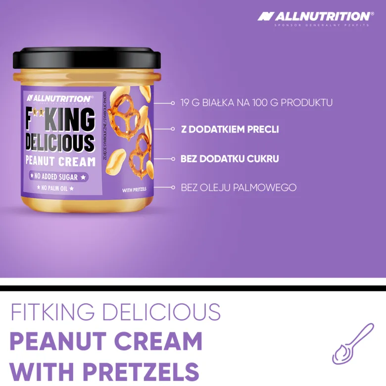 Fitking Delicious Peanut Cream 350g