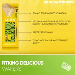Fitking Delicious Wafers 80g