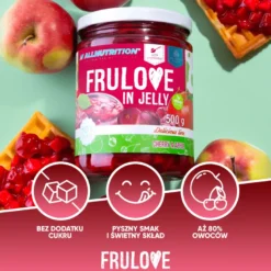 FRULOVE In Jelly Apple & Cherry (Jabłko - Wiśnia) 500g
