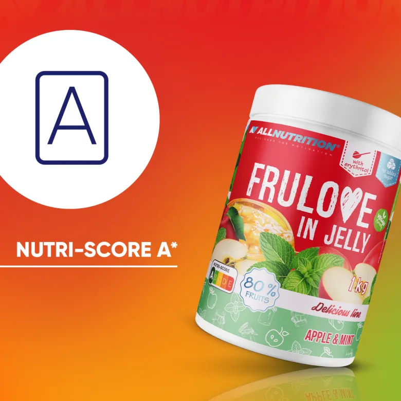 FRULOVE In Jelly Apple & Mint (Jabłko Mięta) 1000 g
