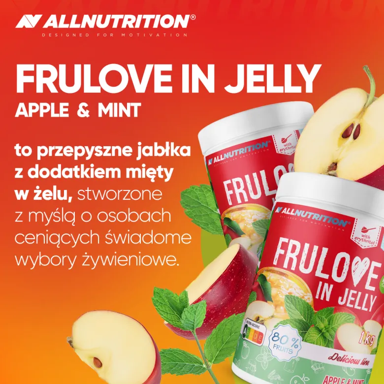 FRULOVE In Jelly Apple & Mint (Jabłko Mięta) 1000 g