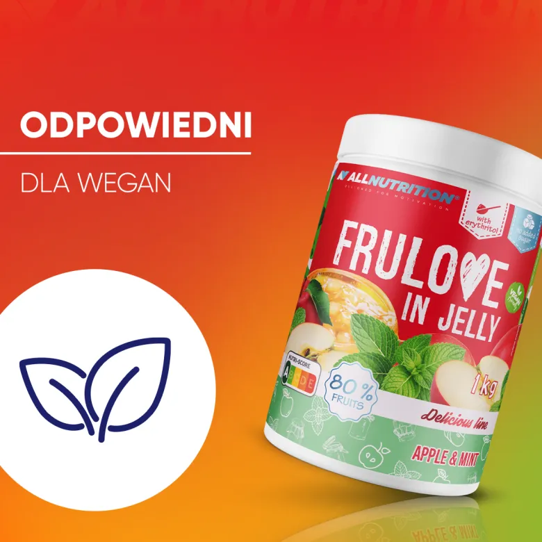 FRULOVE In Jelly Apple & Mint (Jabłko Mięta) 1000 g