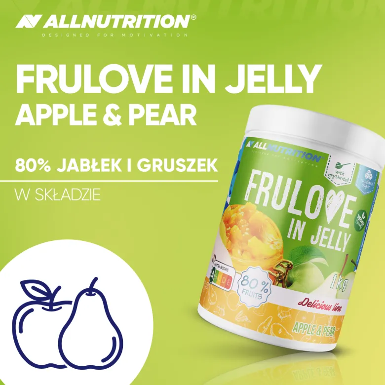 FRULOVE In Jelly Apple & Pear (Jabłko - Gruszka) 1000g