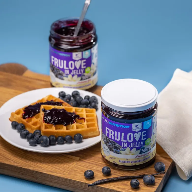 FRULOVE In Jelly Blueberry With Vanilla (Jagoda - Wanilia) 500g