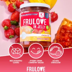 FRULOVE In Jelly Mango & Strawberry (Mango - Truskawka) 500g