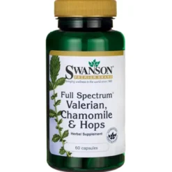 Full Spectrum Valerian, Chamomile & Hops 60caps