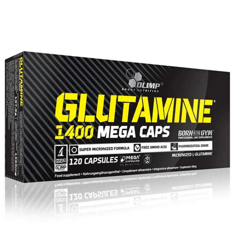 Glutamine 1400 Mega Caps 120caps