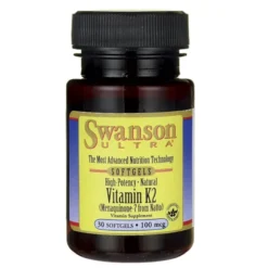 High Potency Natural Vitamin K-2 30sofgels
