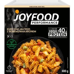 Joyfood Performance Kurczak jalfrezi z bobem i makaronem 400 g