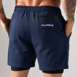 Knit Spodenki 2w1 Navy 1 szt.