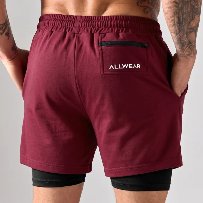 Knit Spodenki 2w1 Wine 1 szt.