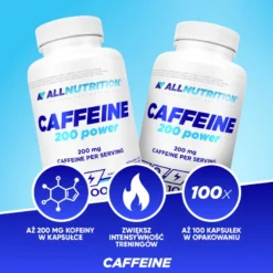 Kofeina (Caffeine) 100 kapsułek