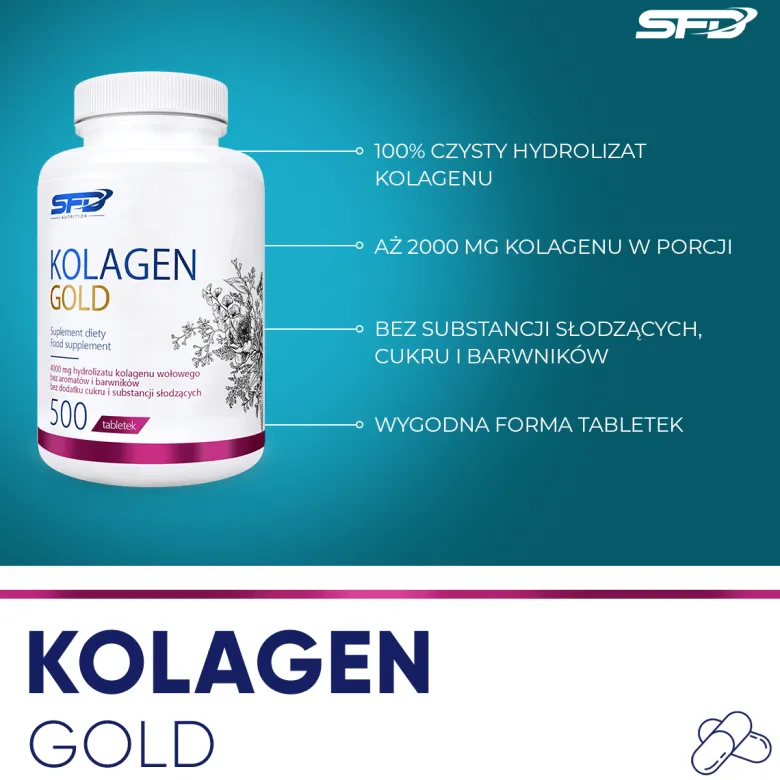 Kolagen Gold 500 tabletek