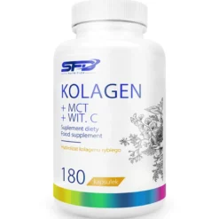 Kolagen + MCT + Wit. C 180 kapsułek