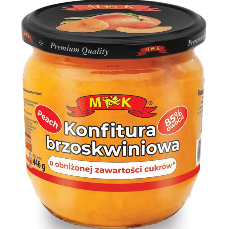 Konfitura brzoskwiniowa 446g