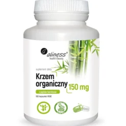 Krzem organiczny z pędów bambusa 100wege kaps
