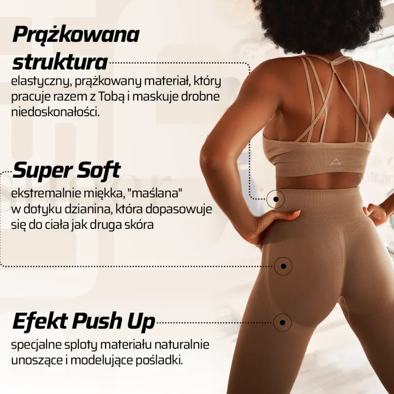 Legginsy Push Up Black 1 szt.