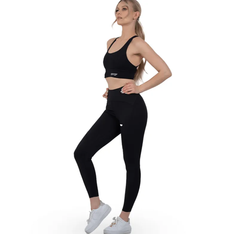 Leginsy Smooth High Black 1szt