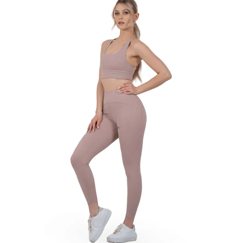 Leginsy Smooth High Pink 1szt