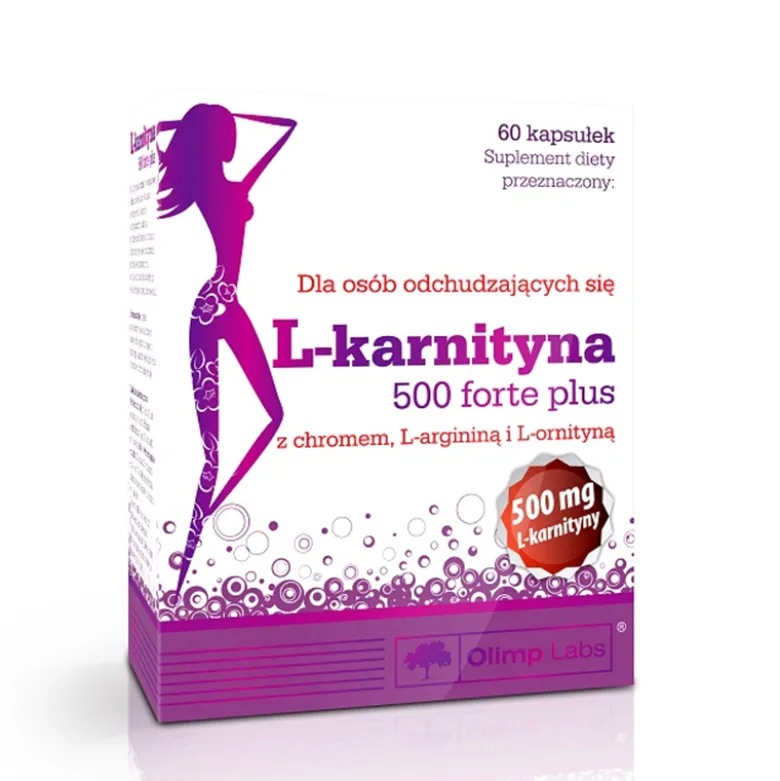 L-Karnityna 500 Forte Plus 60kap