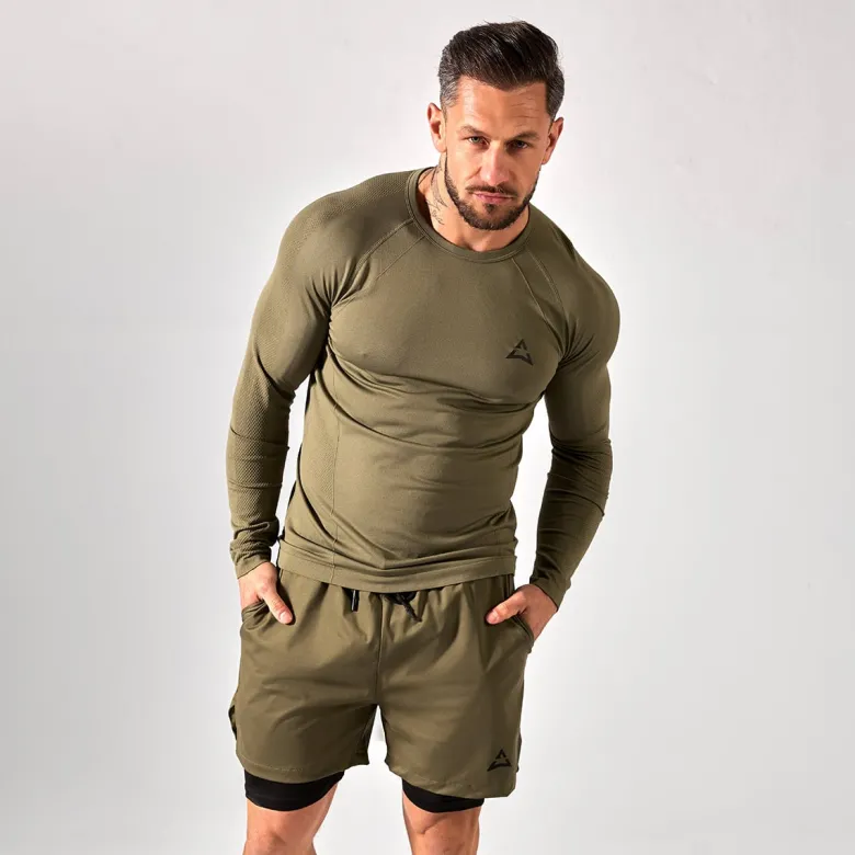 Longsleeve Basic Olive 1 szt.