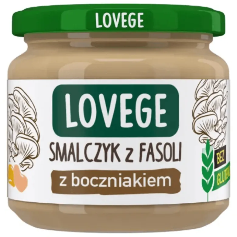 Lovege Smalczyk Wegański z Boczniakiem 170g