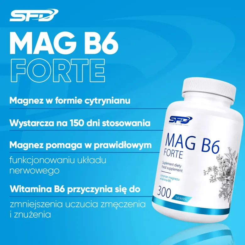 Mag B6 Forte 300 tabletek