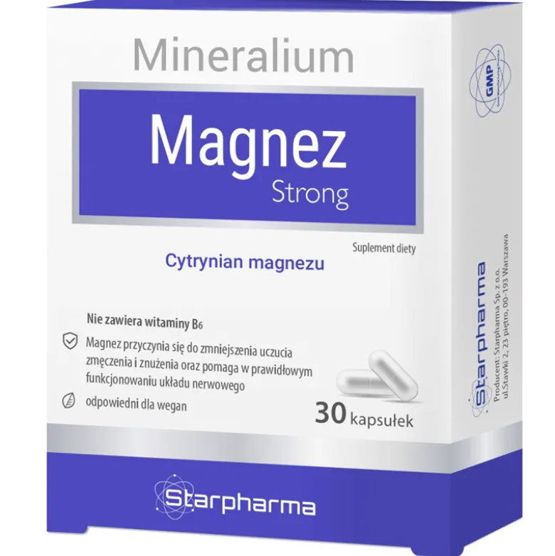 Magnez Strong 30 kapsułek