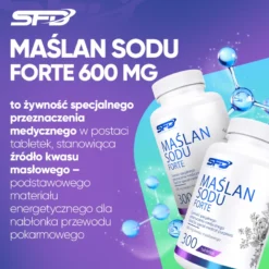 Maślan Sodu Forte 600 mg 300 tabletek