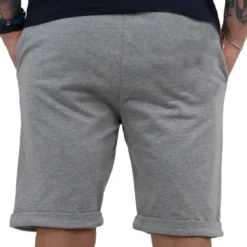 Man's Shorts Zip Pockets Grey 1szt