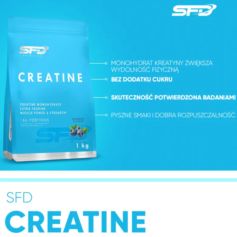 Monohydrat Kreatyny 1000g