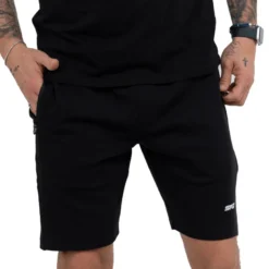 Męskie Shorty Zip Pockets Black 1szt