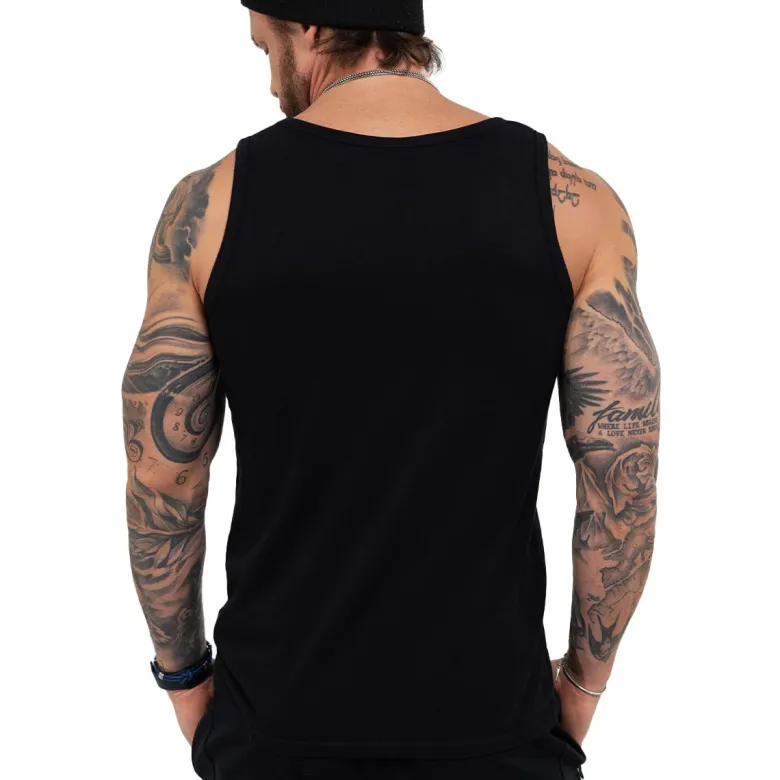 Męski Tank Top Black 1szt