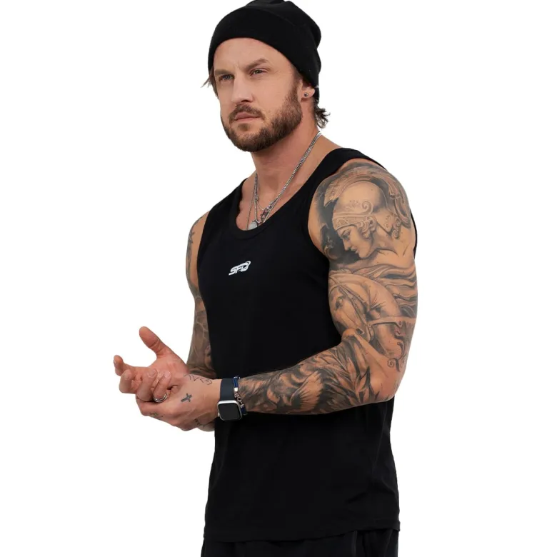 Męski Tank Top Black 1szt