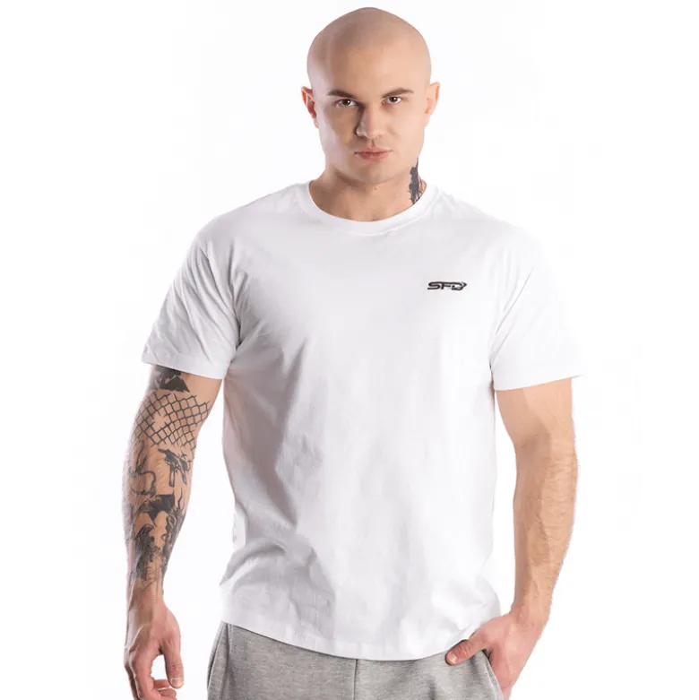 Męski T-SHIRT Essential White 1szt
