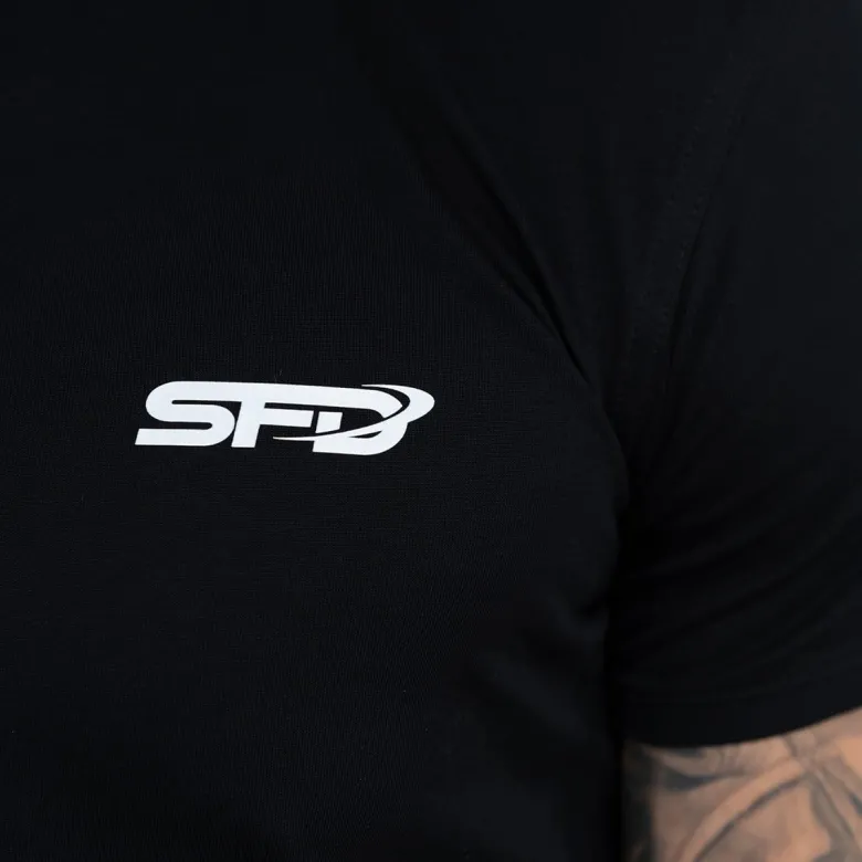 Męski T-SHIRT Premium Black 1szt