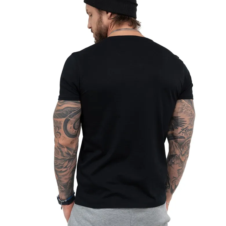 Męski T-SHIRT Premium Black 1szt