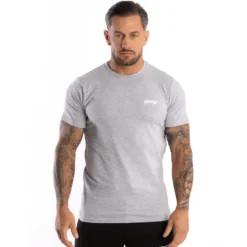 Męski T-SHIRT Premium Grey Melange 1szt