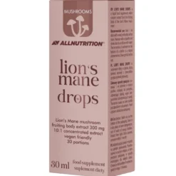 Mushrooms Lion's Mane Drops (soplówka jeżowata) 30 ml