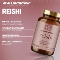 Mushrooms Reishi 60 kapsułek