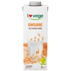 Napój Lovege Owsiany Bez Dodatku Cukru 1000ml