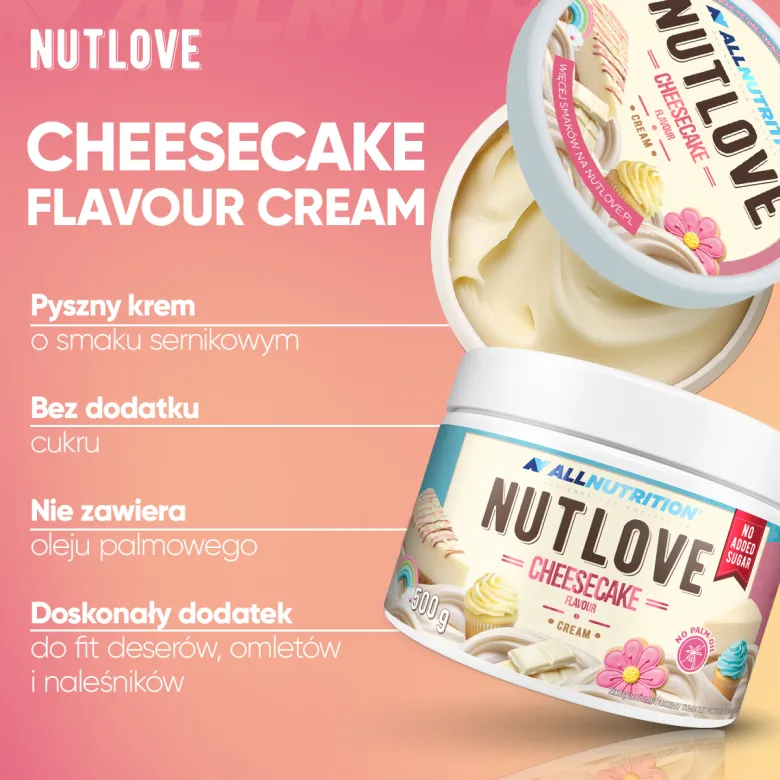 NUTLOVE Cheesecake Flavour Cream 500 g