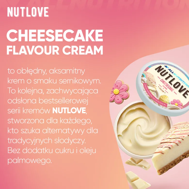 NUTLOVE Cheesecake Flavour Cream 500 g