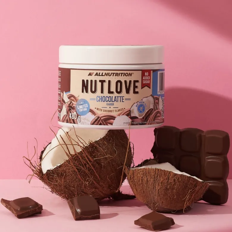 NUTLOVE Chocolatte Flavour With Coconut Flakes - Limited Edition 480g