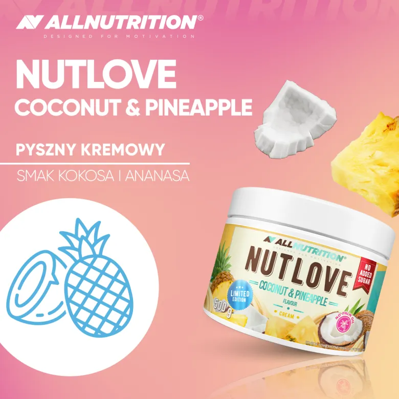 NUTLOVE Coconut & Pineapple - Limited Edition 500 g
