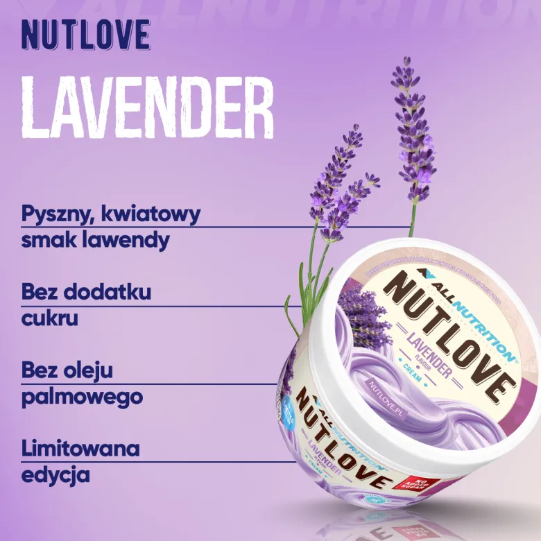 NUTLOVE Lavender Flavour Cream Limted Edition 500 g